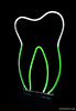 LED Zahn grün weiß